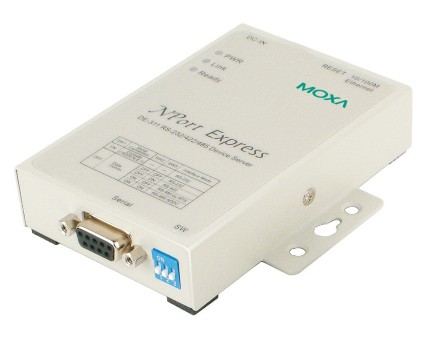 ACP-A51 / 220 - Moxa NPORT DE-311 Serveur série RS-232 RS-422 RS-485 vert Ethernet